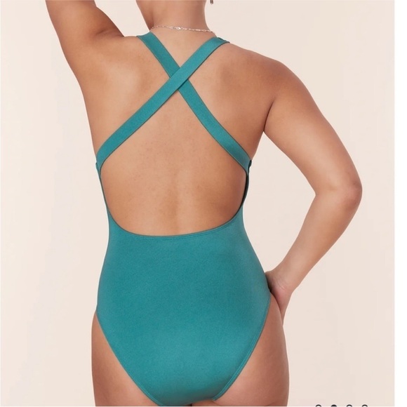 Andie The Tulum One Piece Swimsuit Ceramic Small NWT - Picture 2 of 8